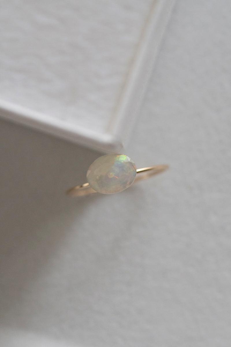 patchouli別注 bohem Loose Stone Opal ring オパールリング/K10