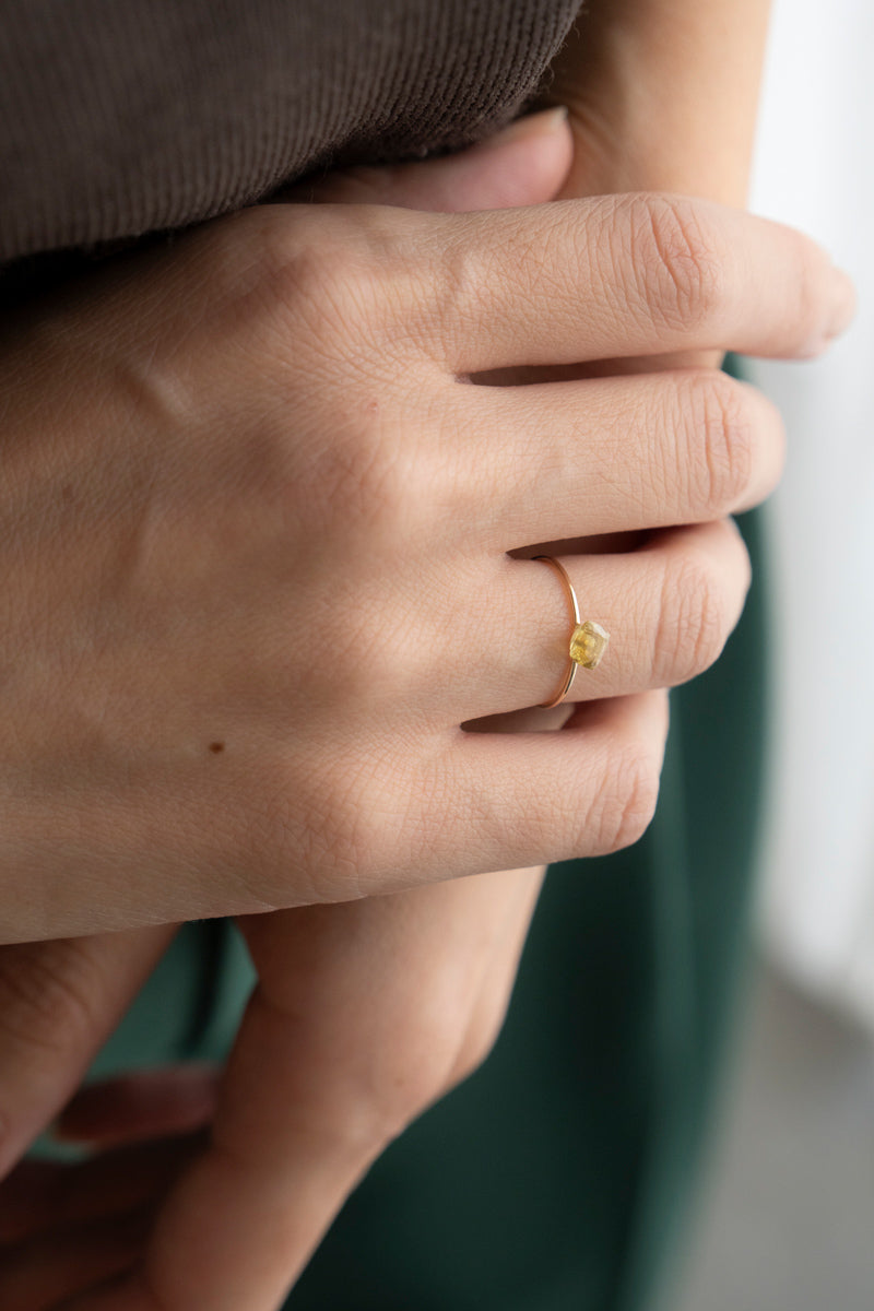 patchouli別注 bohem Loose Stone Mali garnet ring マリガーネットリング/K10