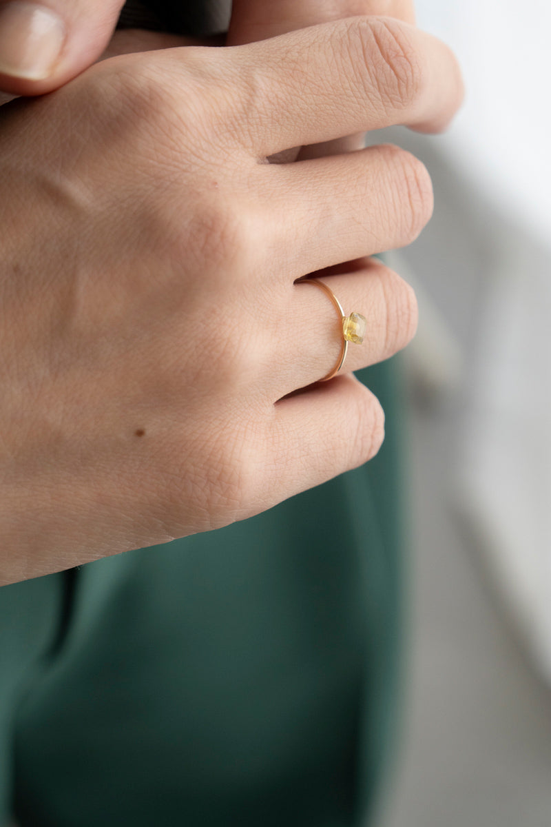 patchouli別注 bohem Loose Stone Mali garnet ring マリガーネットリング/K10