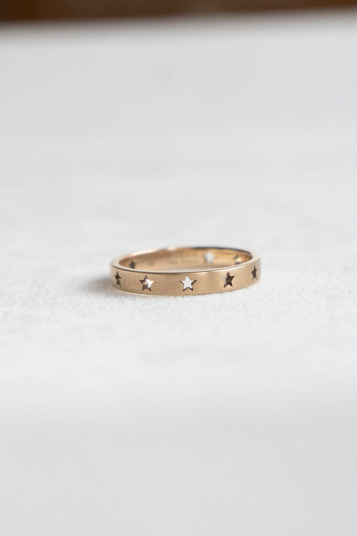 bohem Classic Star openwork ring スターリング/K10