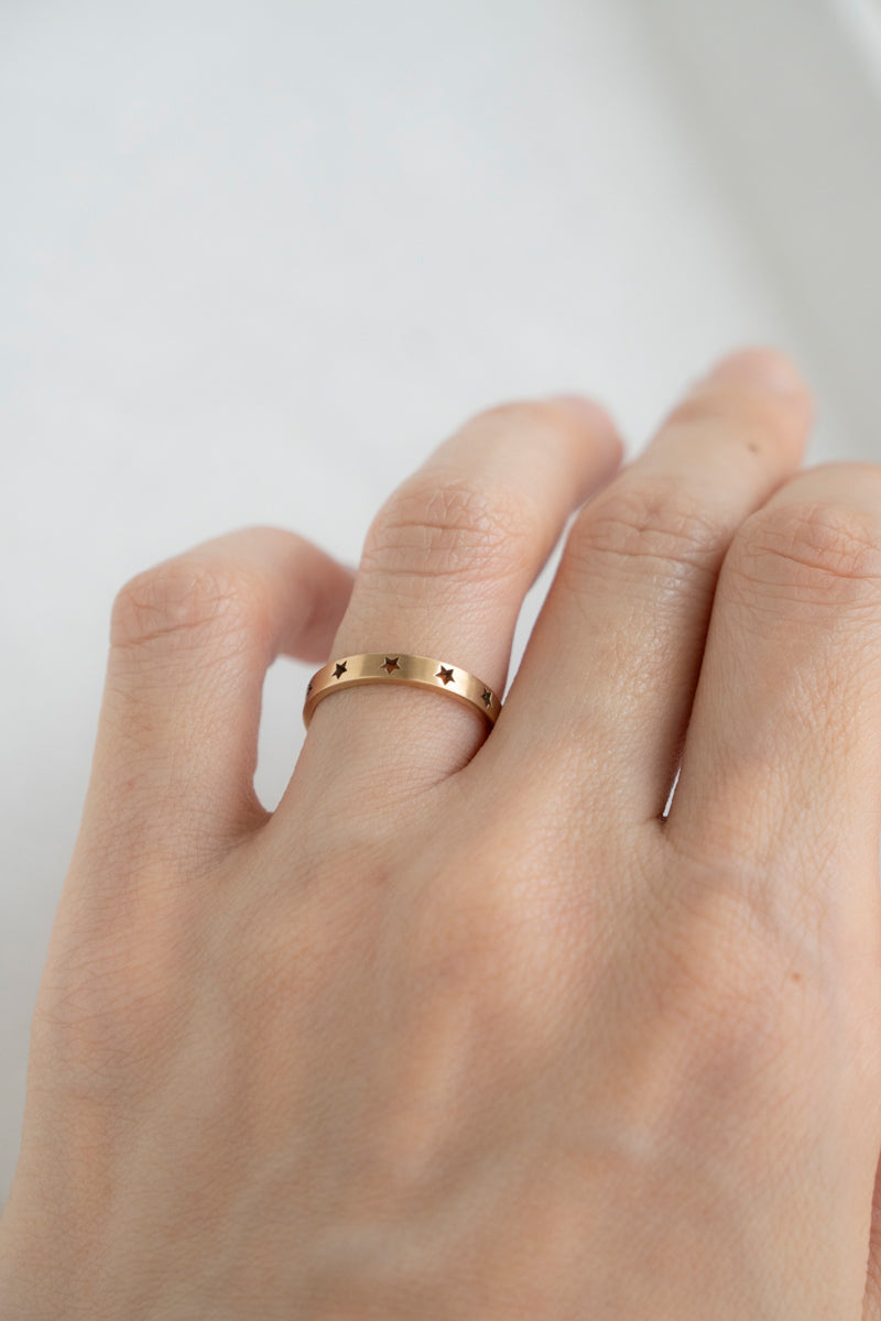 bohem Classic Star collection Openwork star ring /K10
