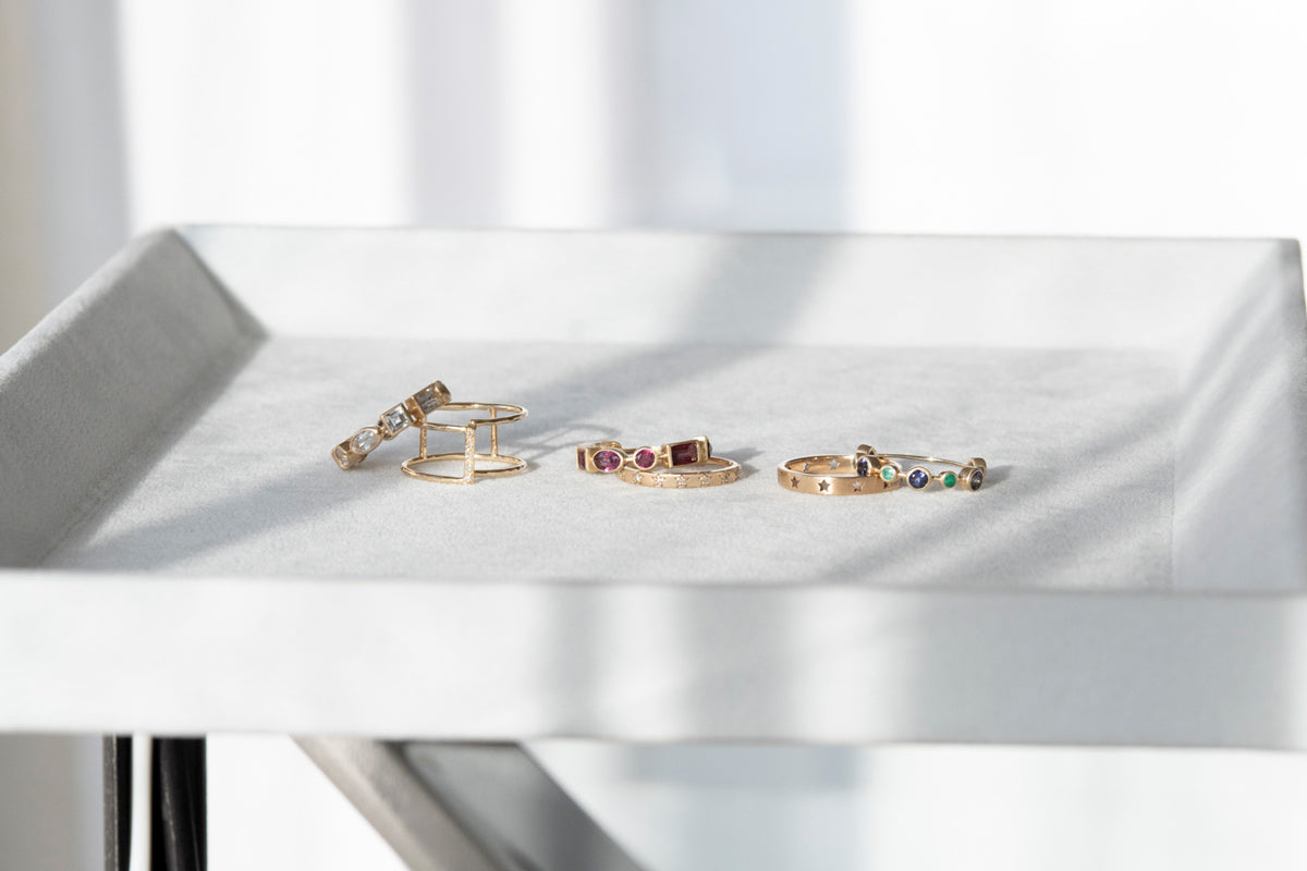 bohem Classic Star collection Openwork star ring /K10