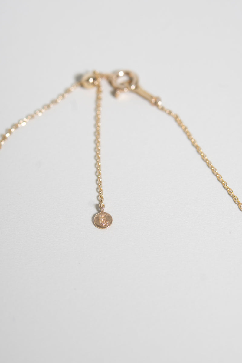 bohem Queen triangle rhodolite garnet necklace ロードライトガーネットネックレス/K10