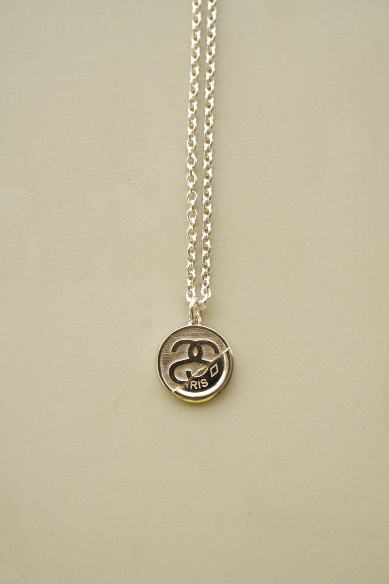 POLYTERON Coin necklace 400 /Silver