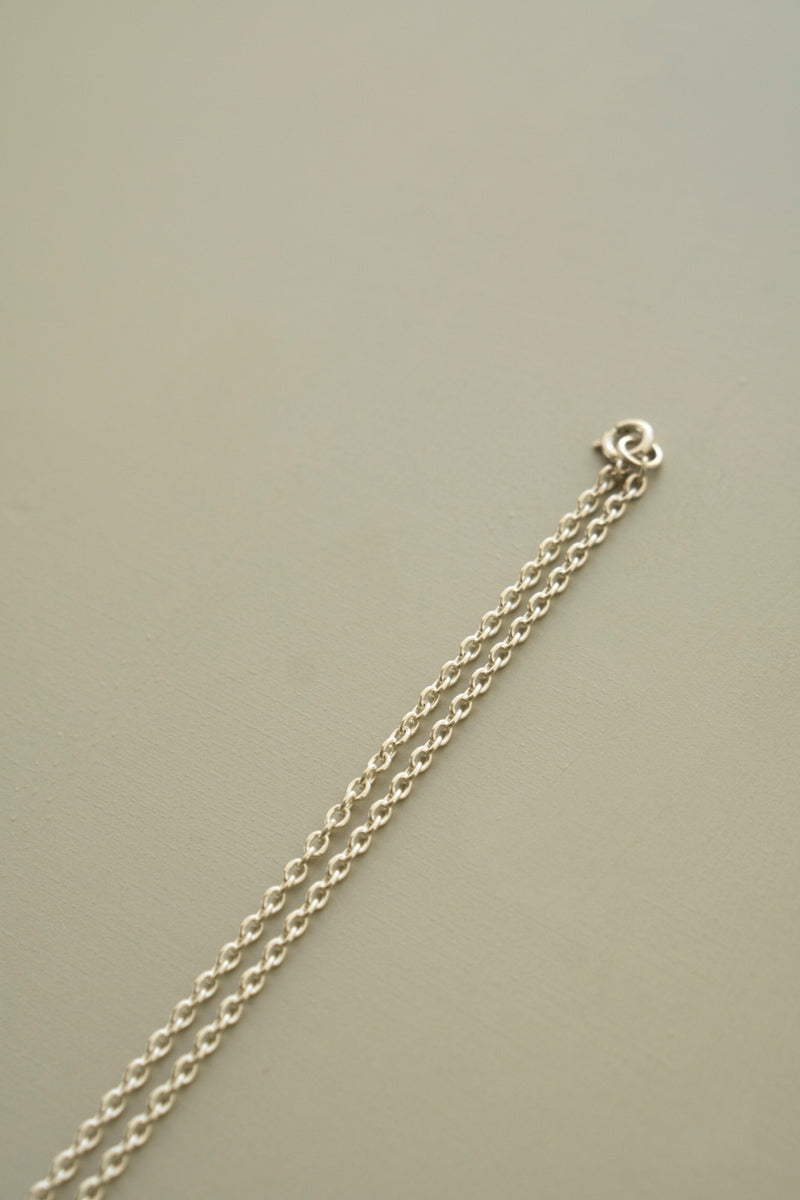 POLYTERON Coin necklace 400 /Silver