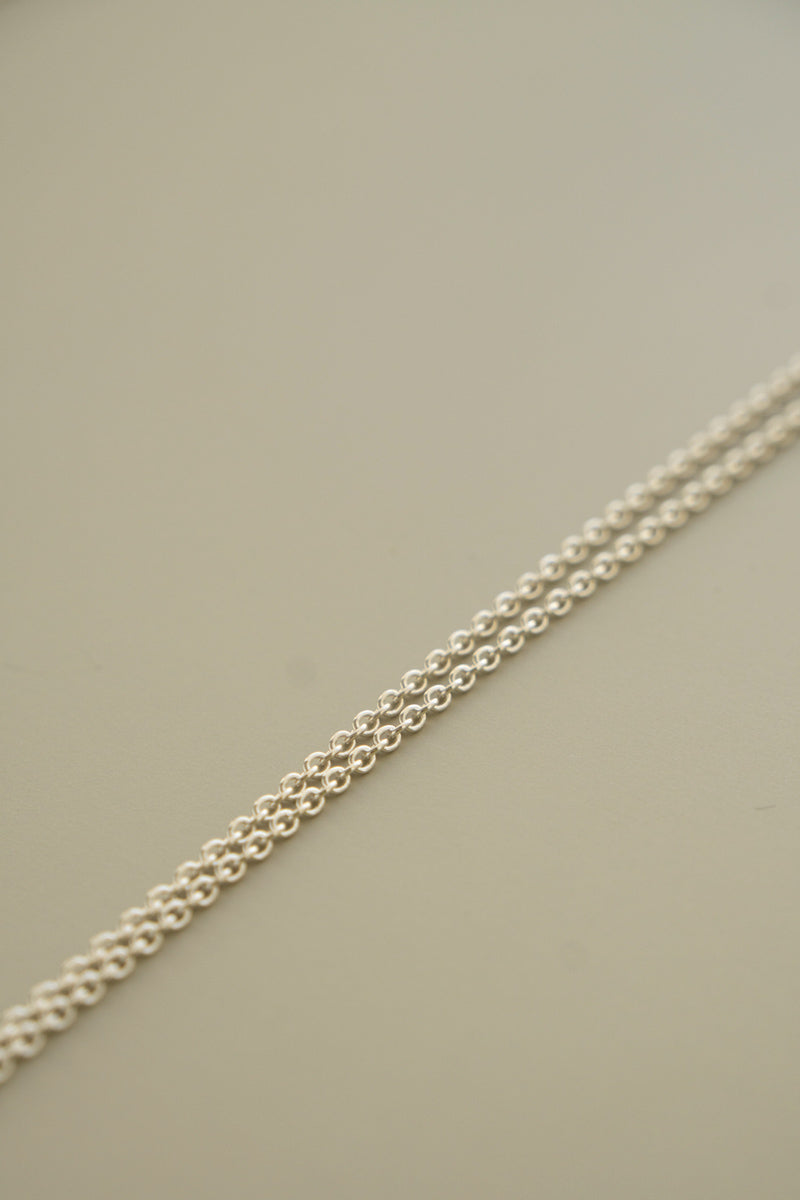 POLYTERON Coin necklace 400 /Silver