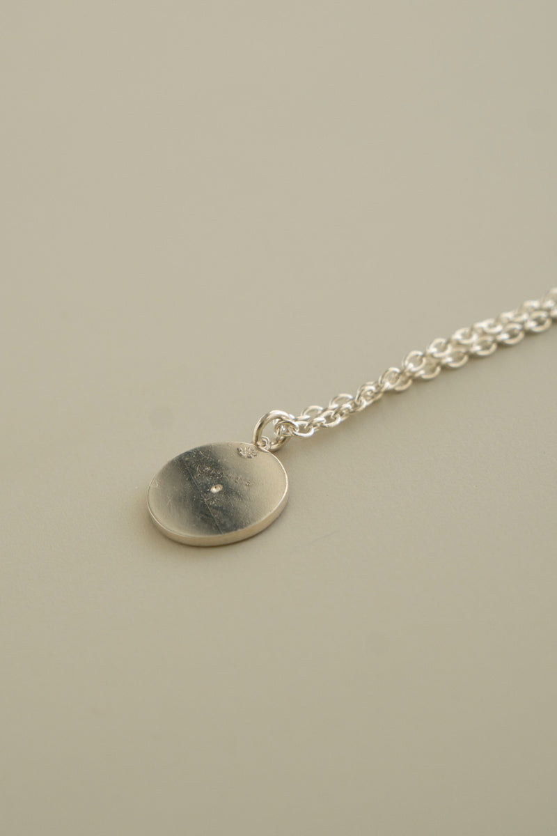 POLYTERON Coin necklace 400 /Silver