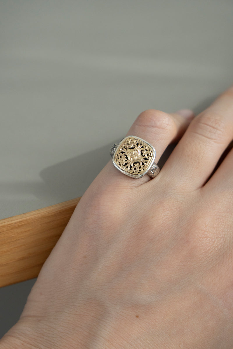 Gerochristo Mediterranean Ring Square /SV&K18