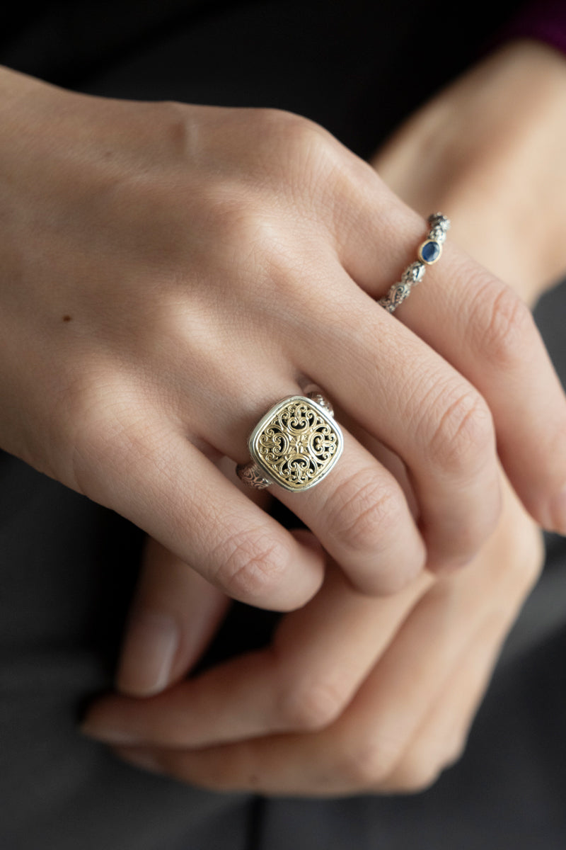 Gerochristo Mediterranean Ring Square /SV&K18