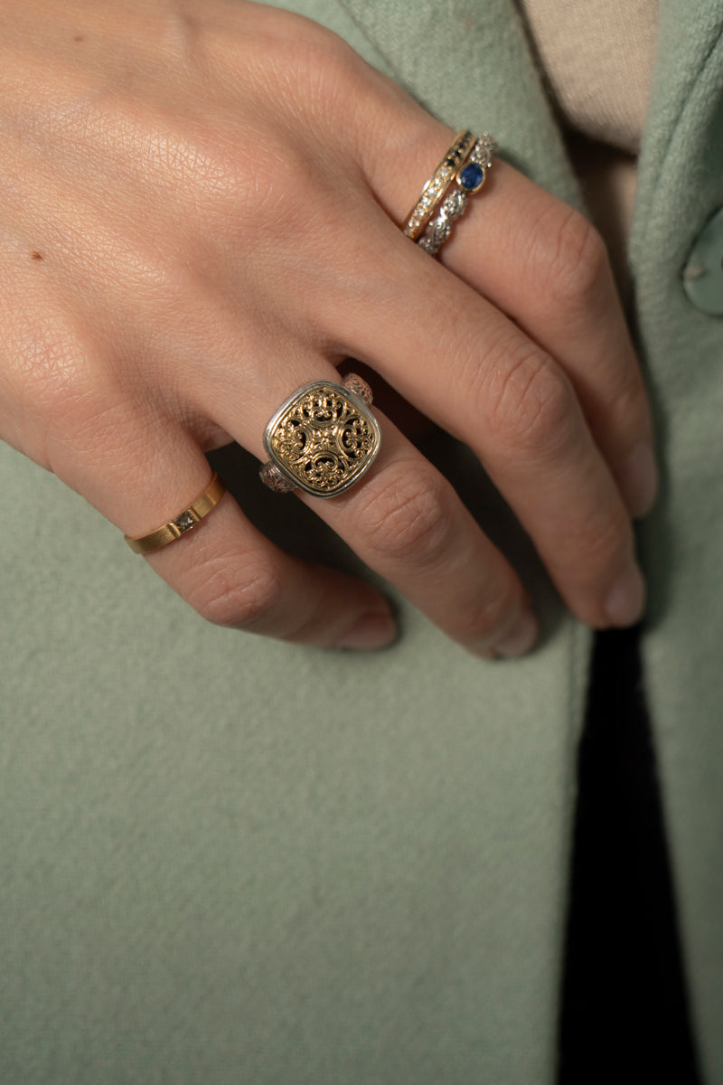 Gerochristo Mediterranean Ring Square /SV&K18