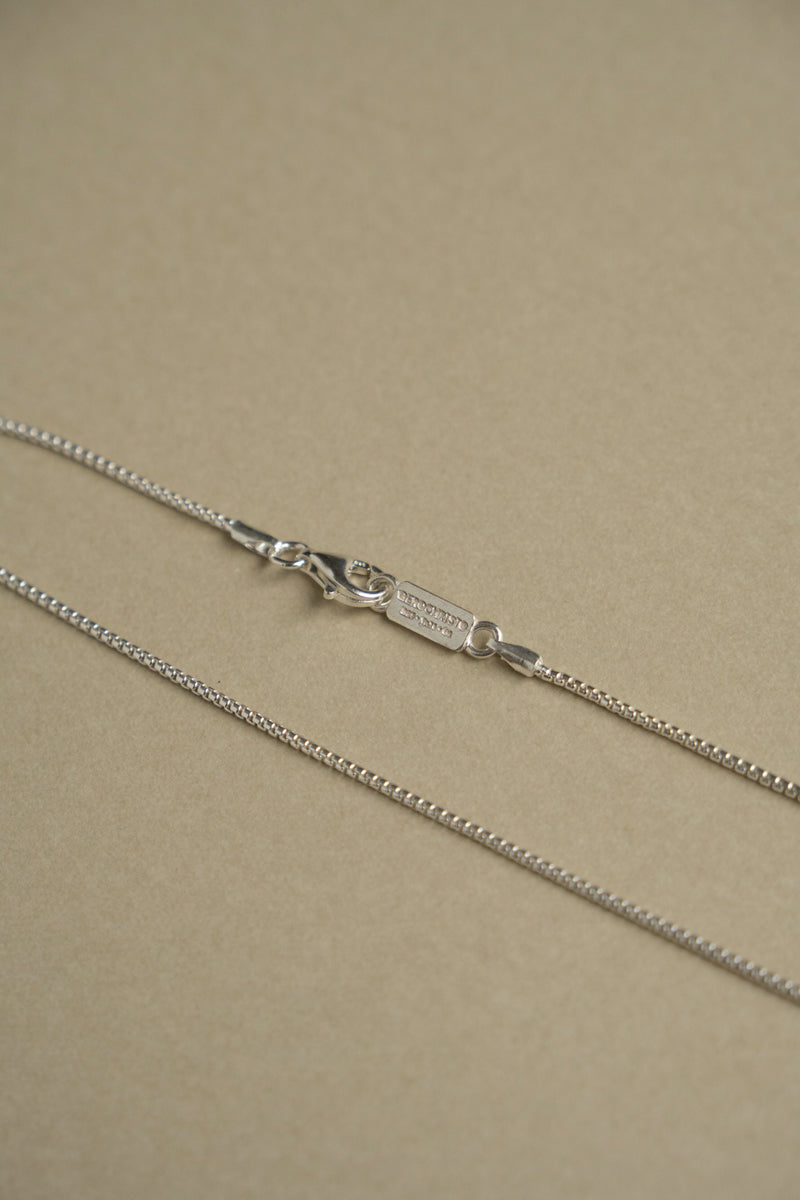 Gerochristo Mediterranean Pendant Top & Box Chain /SV