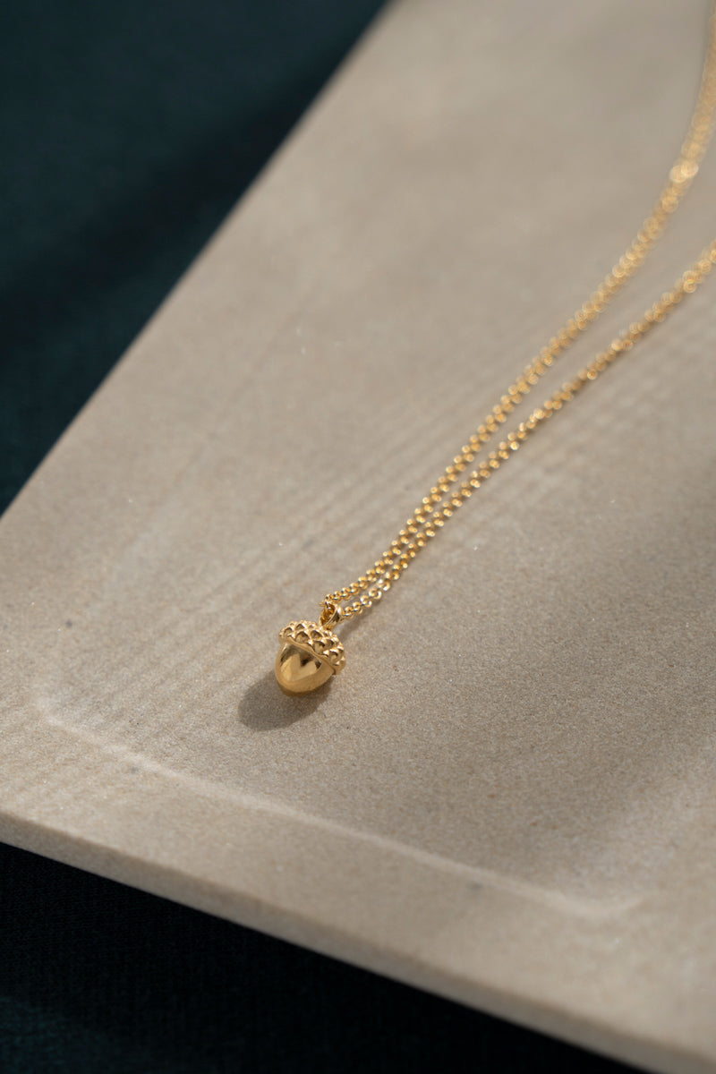 IDAMARI Acorn Necklace どんぐりネックレス