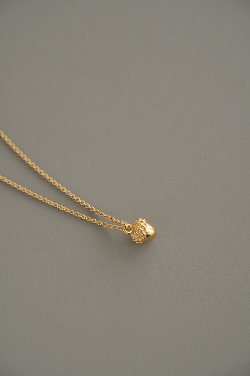 IDAMARI Acorn Necklace どんぐりネックレス