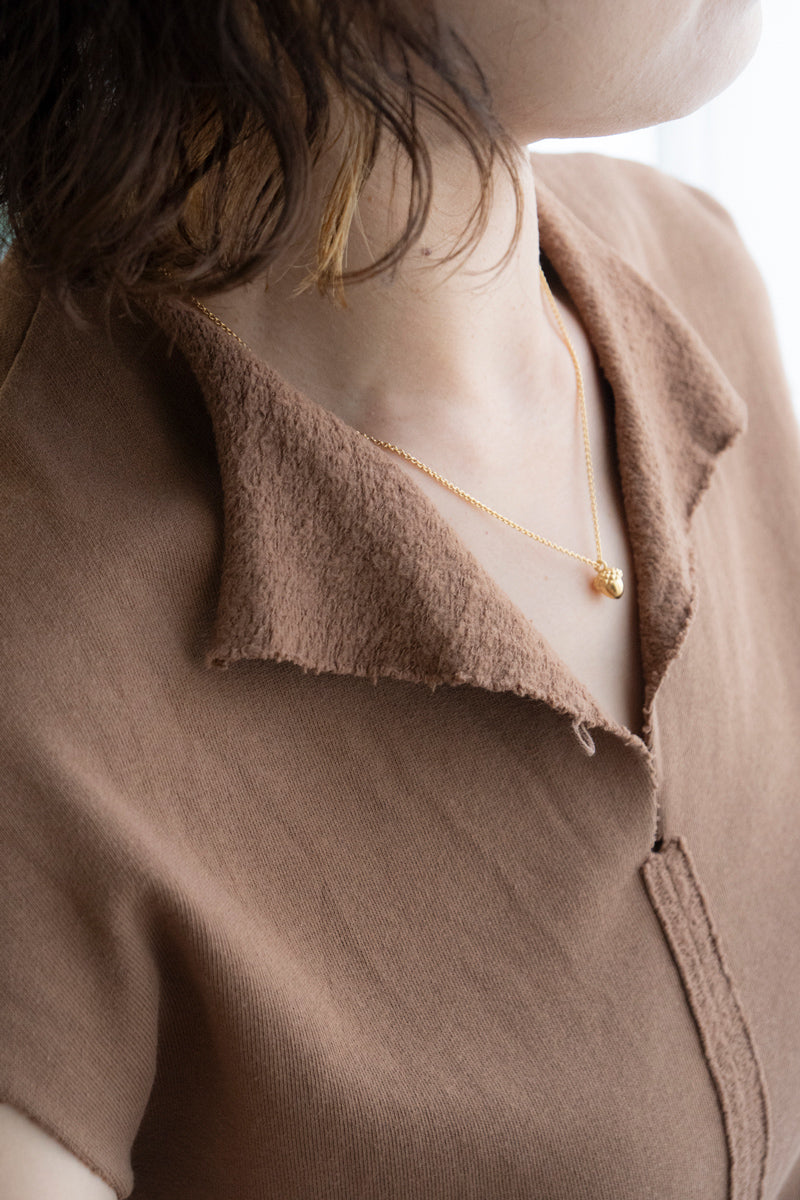 IDAMARI Acorn Necklace どんぐりネックレス