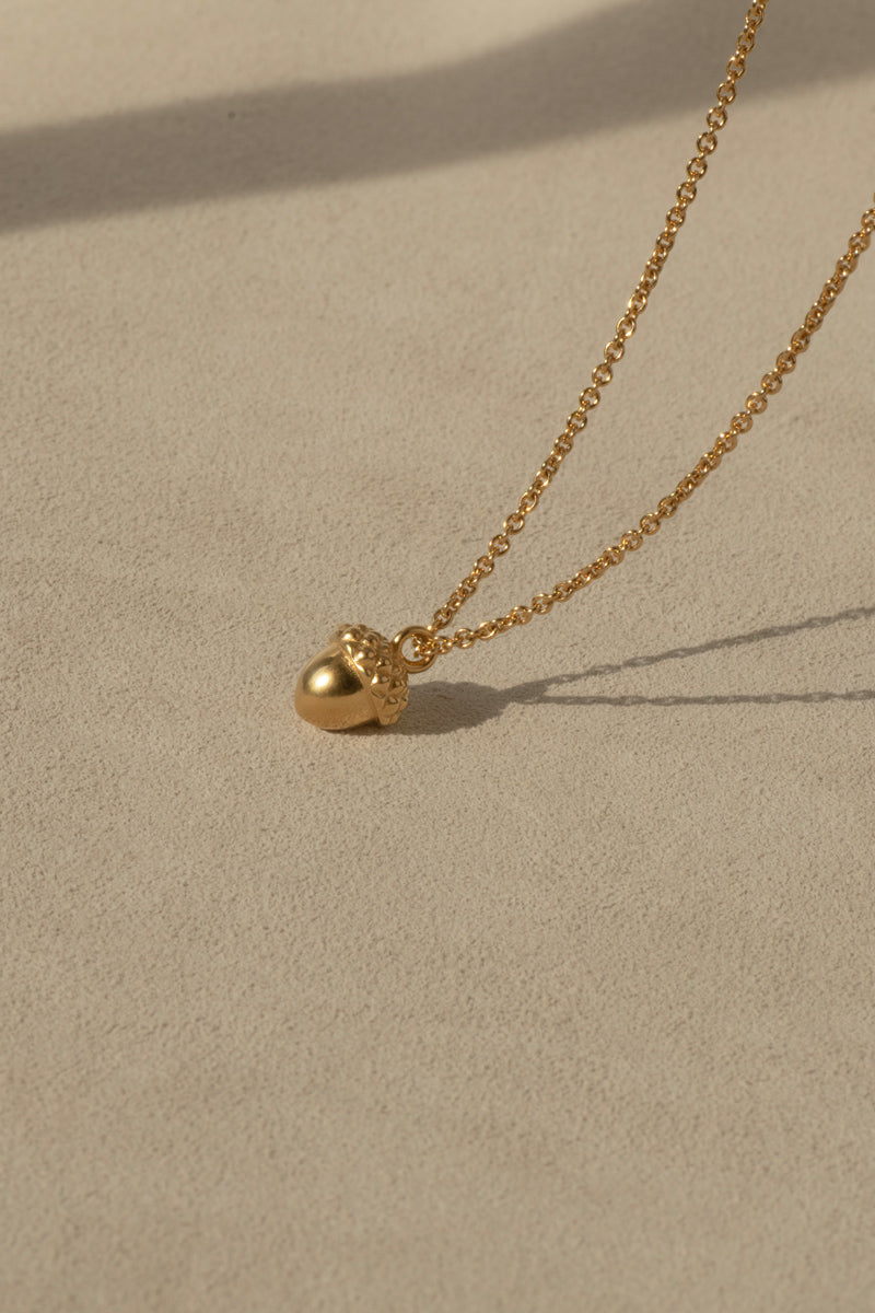 IDAMARI Acorn Necklace どんぐりネックレス
