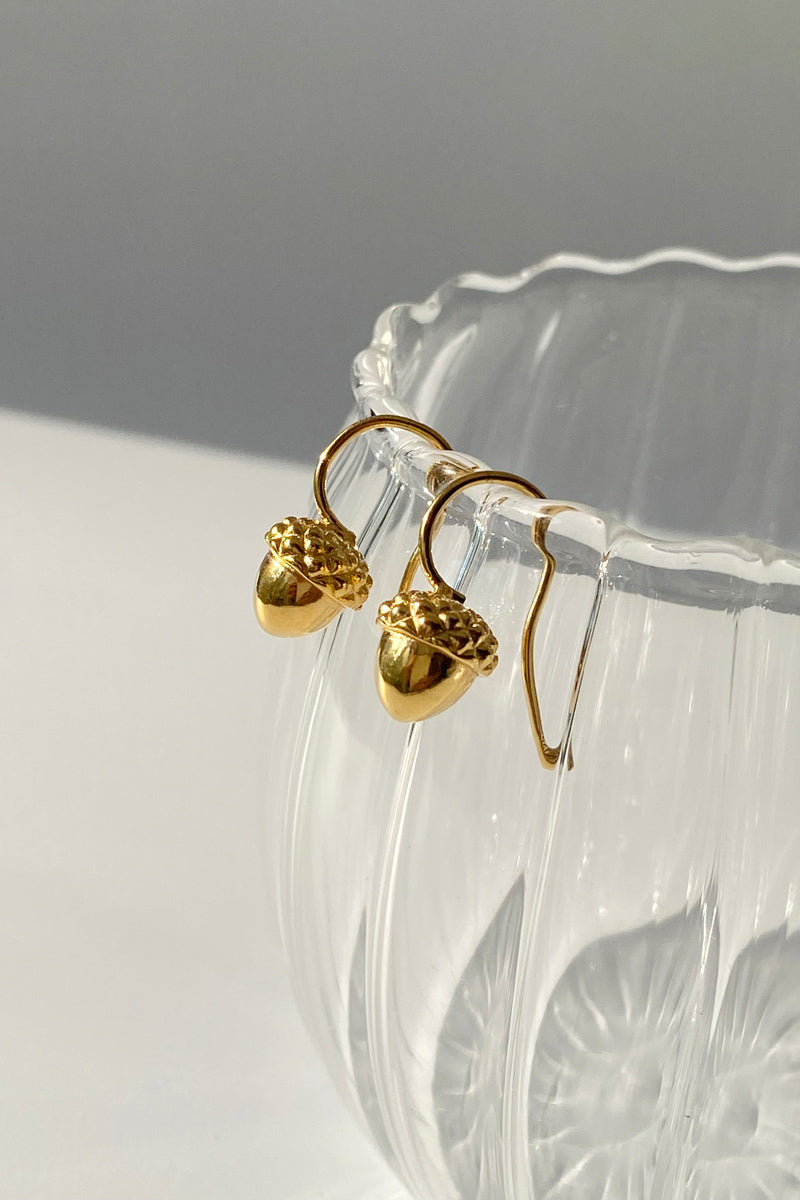 IDAMARI Acorn Pierced Earrings どんぐりピアス