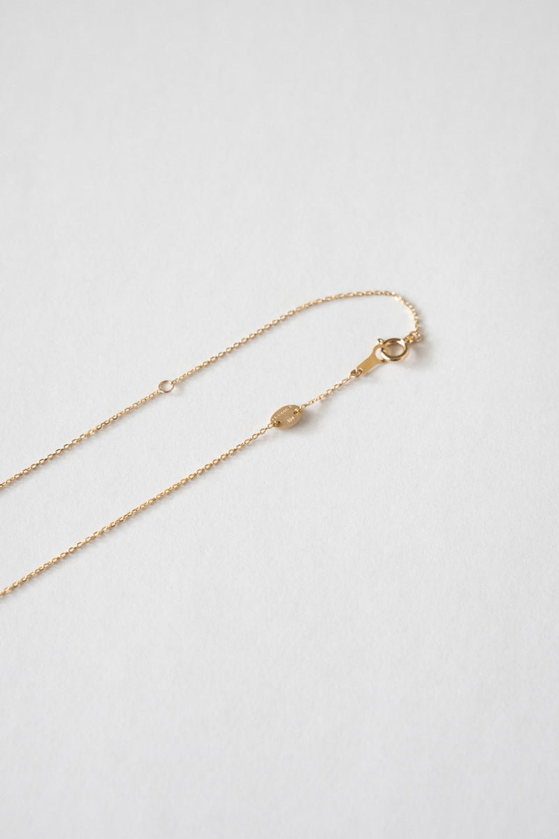 MONAKA jewellery Tourmalinated quartz Rock necklace /K10