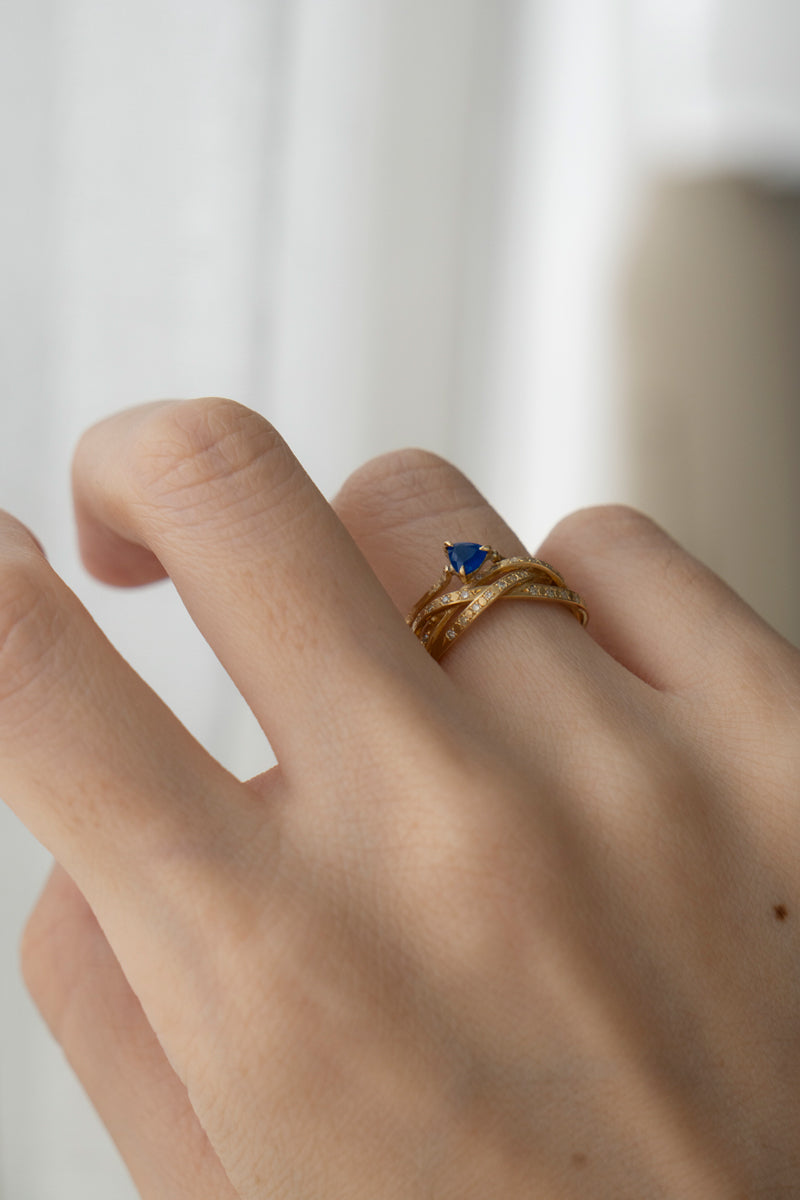 MONAKA jewellery Prong Hauynite Ring /K18