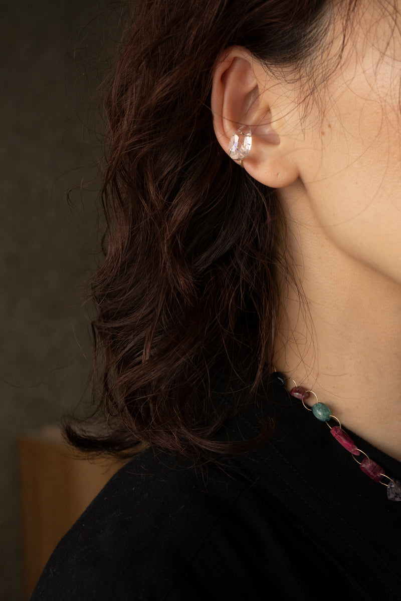 MONAKA jewellery Morganite Ear Cuff /K10