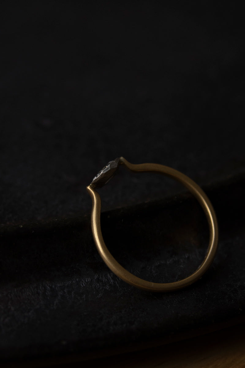 MONAKA jewellery Rinne Light Yellow Diamond Ring /K18&PT900