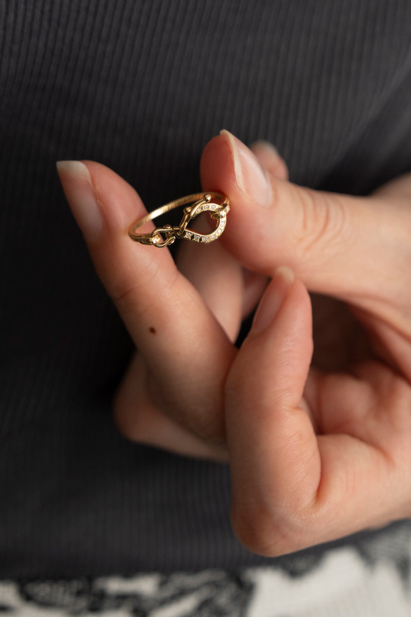 MONAKAjewellery Link Diamond Ring /K18
