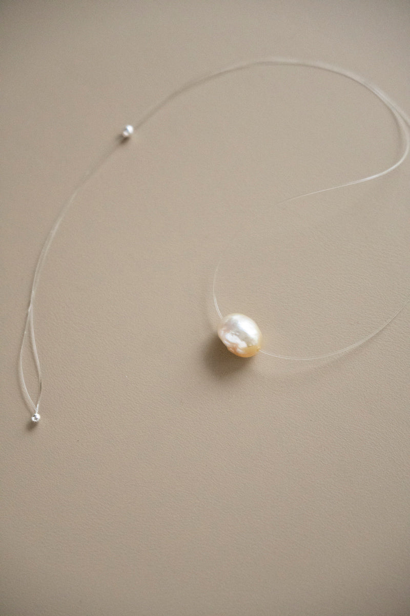PALA Invisible pearl necklace パールネックレス/白蝶貝