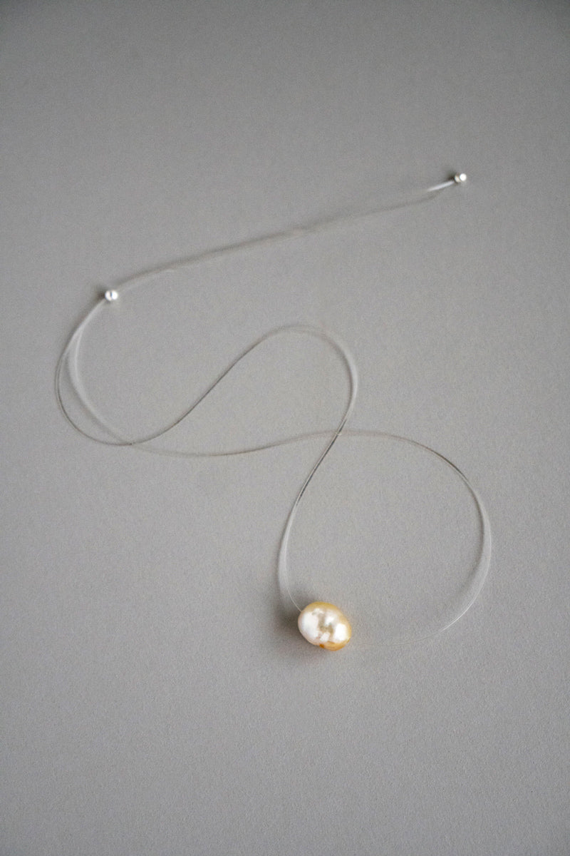 PALA Invisible pearl necklace パールネックレス/白蝶貝