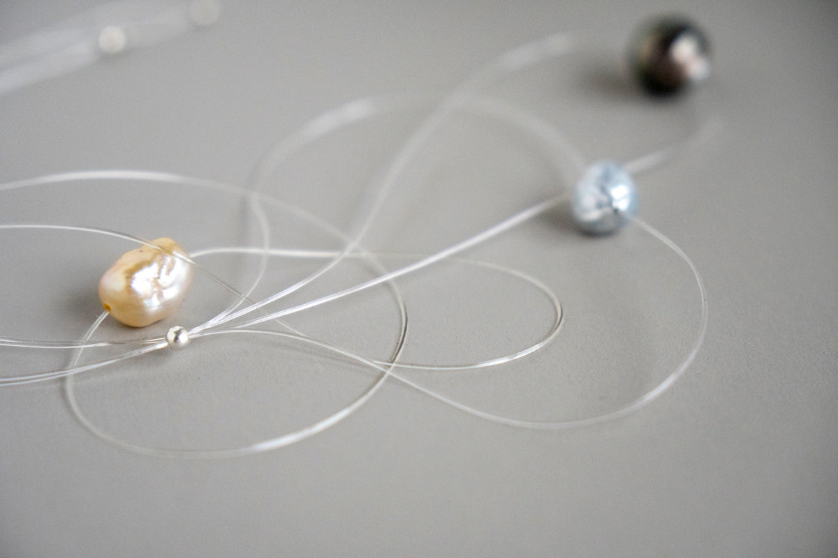 PALA Invisible pearl necklace パールネックレス/白蝶貝