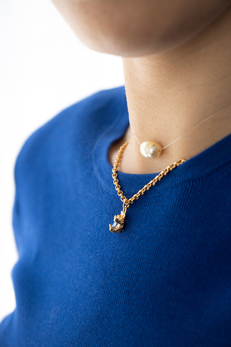 PALA Invisible pearl necklace パールネックレス/白蝶貝