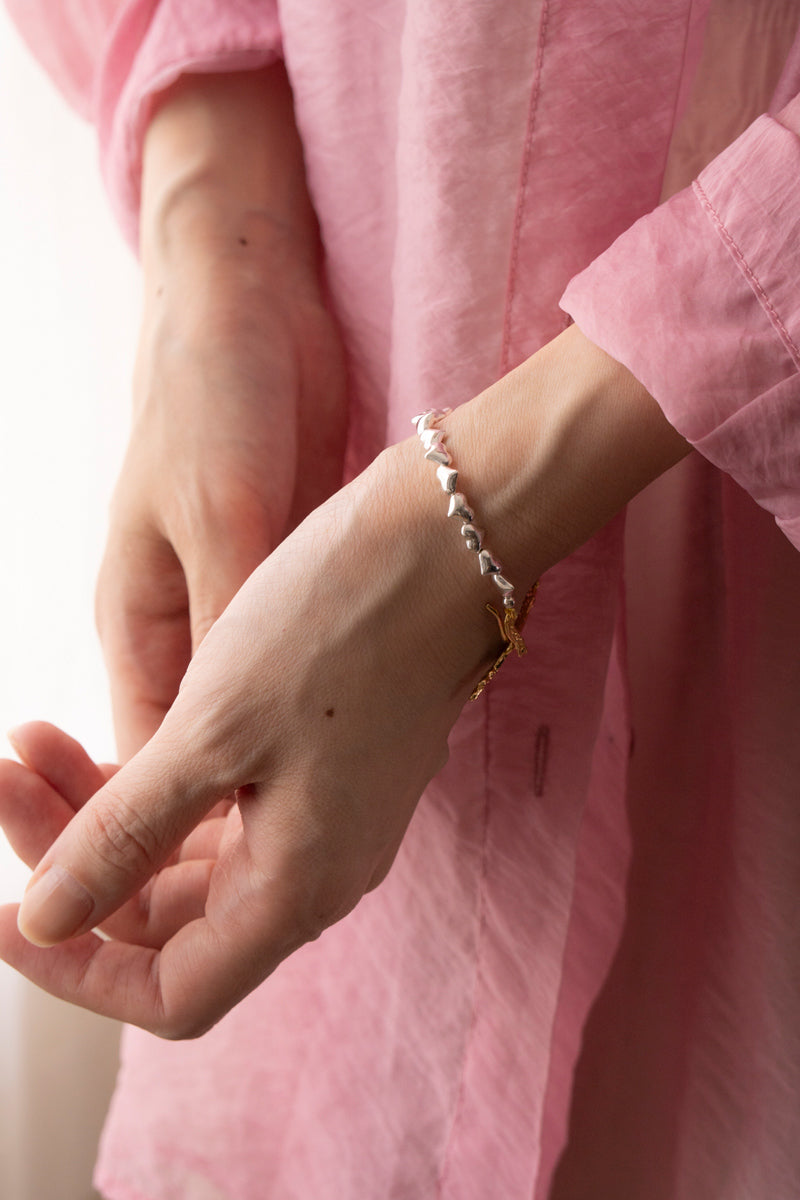 PALA Leopard Hook Bracelet Heart