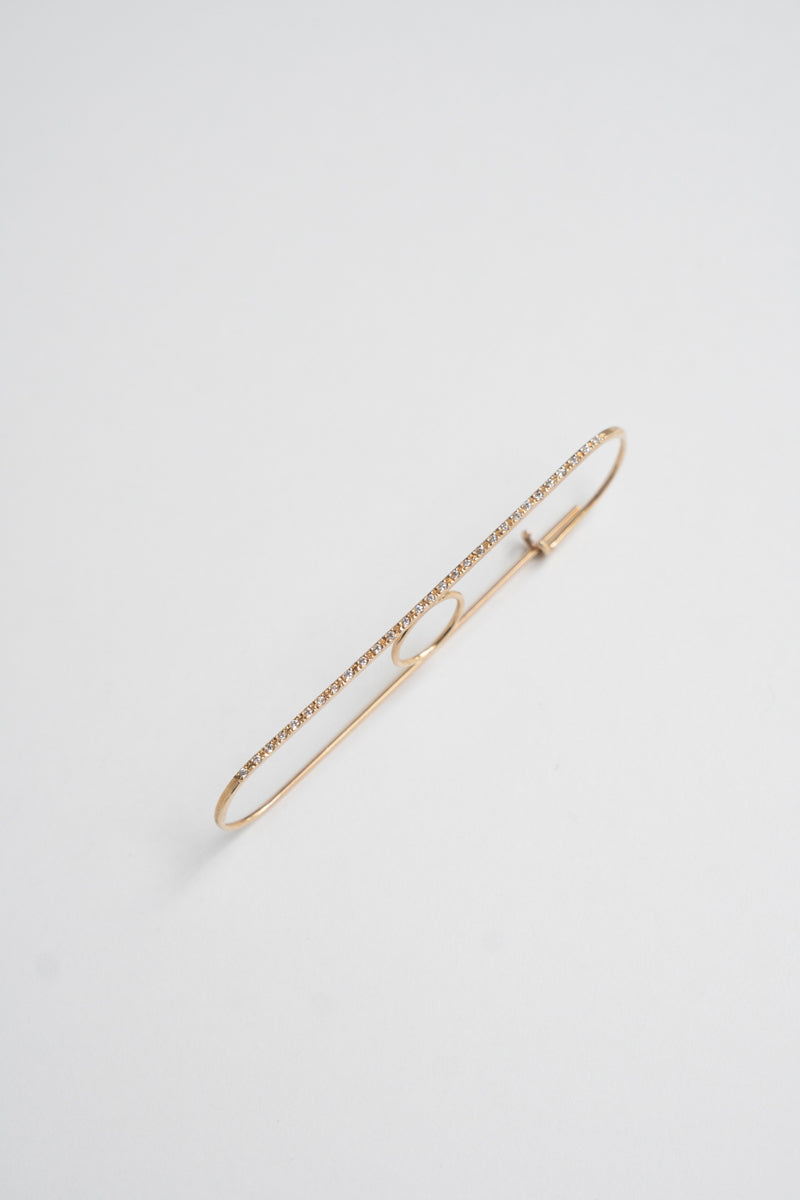 PALA Safety Pin Ear Cuff Diamond /K10