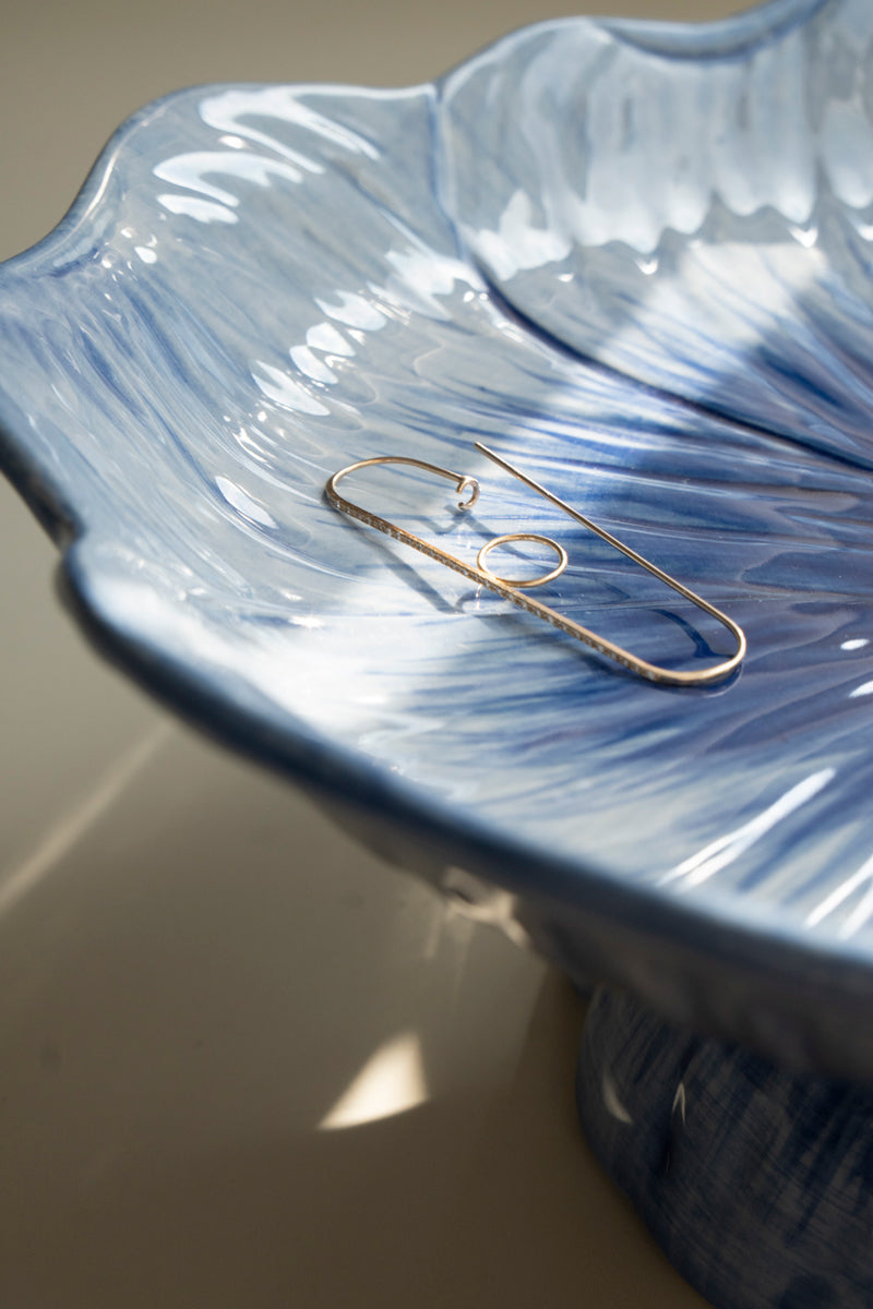 PALA Safety Pin Ear Cuff Diamond /K10