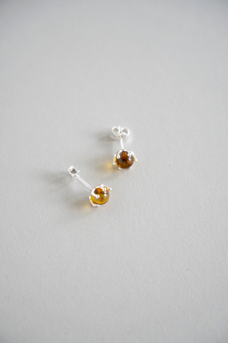 PALA Yellow amber pierce /silver