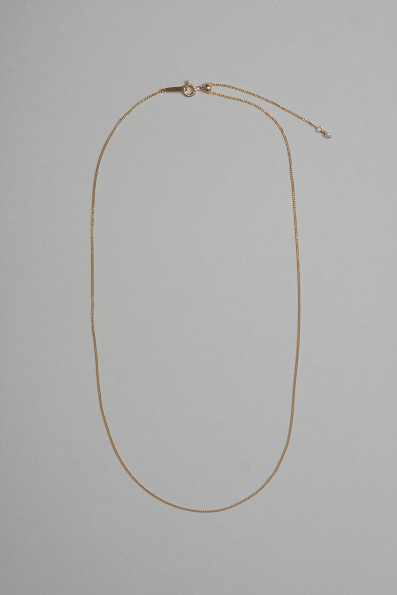 patchouli Optional Necklace Solid Carve Chain 45 /K18