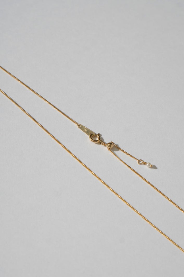 patchouli Optional Necklace Solid Carve Chain 45 /K18
