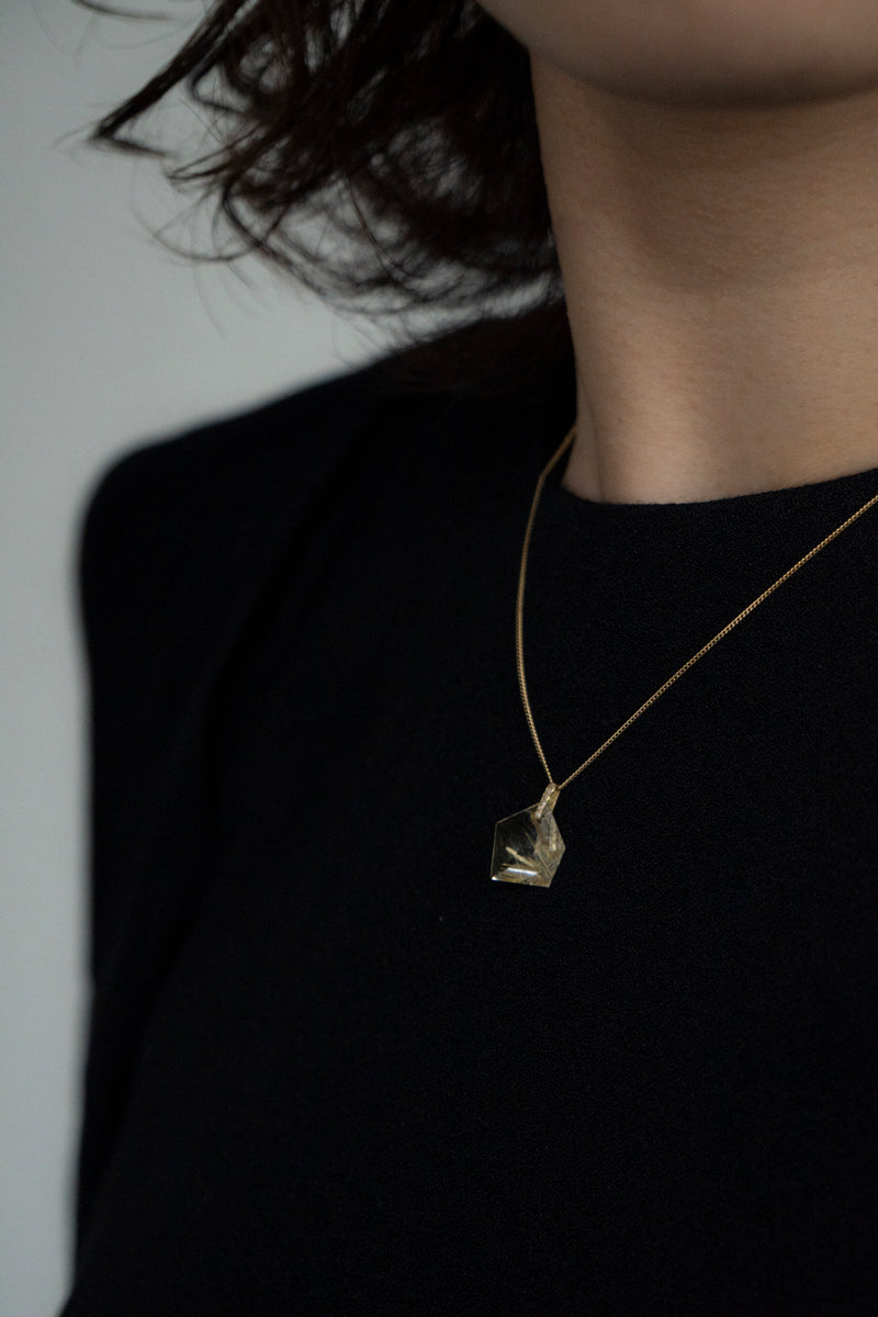 patchouli Optional Necklace Solid Carve Chain 45 /K18