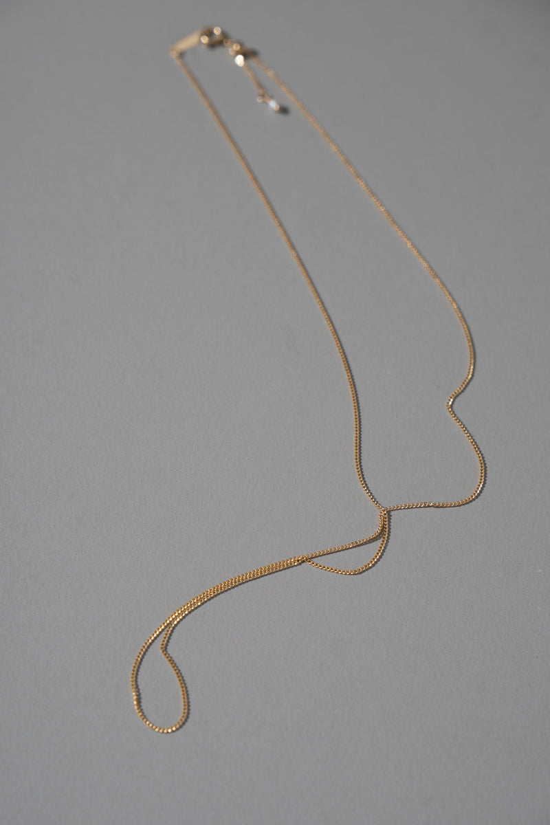 patchouli Optional Necklace Solid Carve Chain 45 /K18