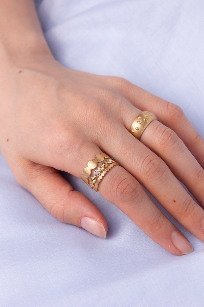 Perche? marumaru Ring4 /K18