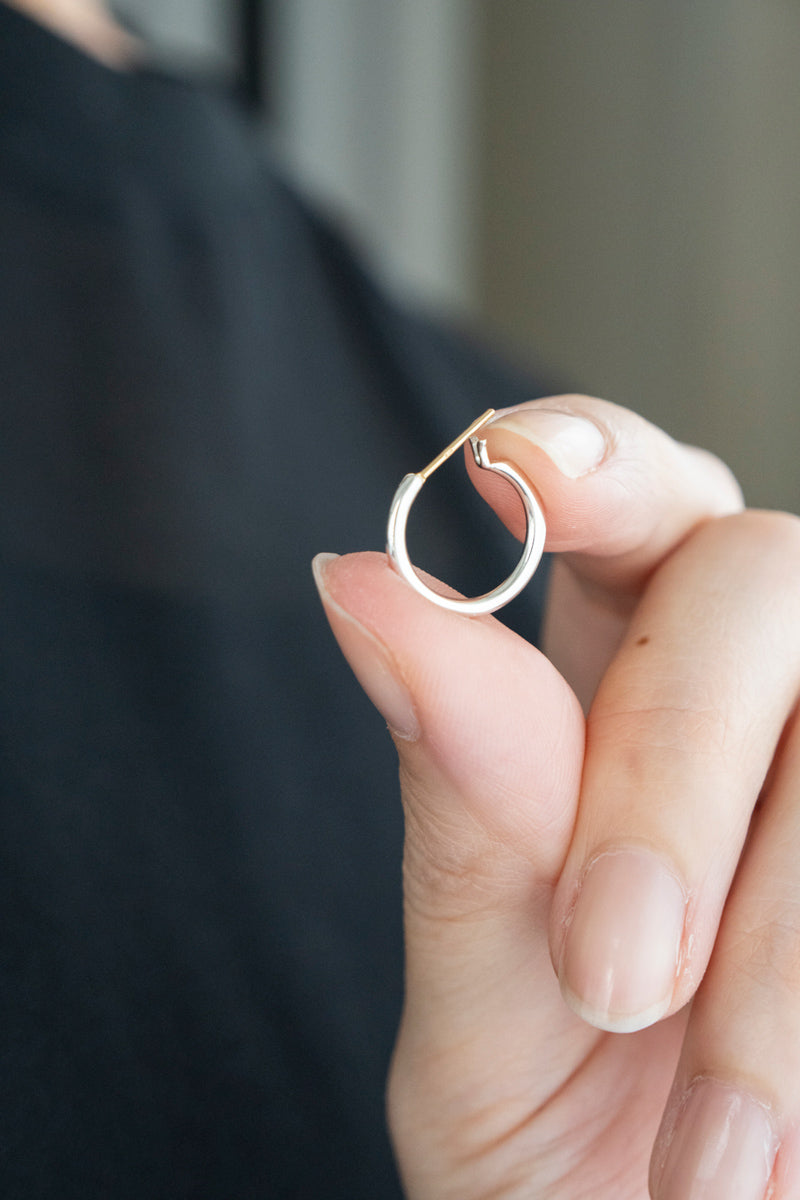 simmon Basic Oval pierce /Silver