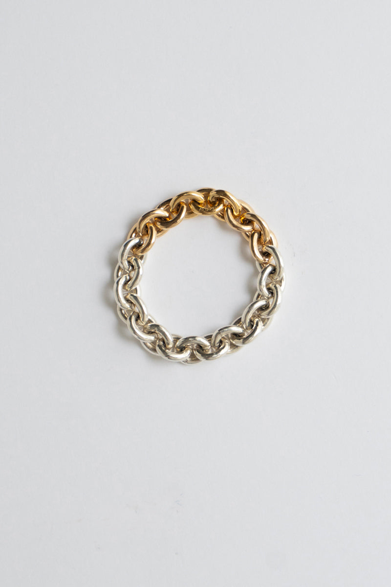 simmon Aurora Chain Ring /SV&K10&K18