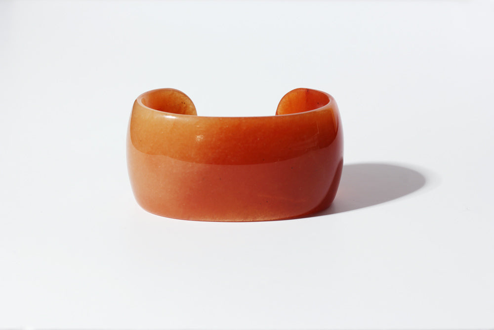 SASAI レッドアベンチュリン STONE Cuff バングル