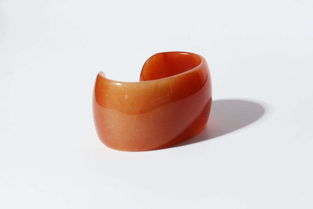 SASAI レッドアベンチュリン STONE Cuff バングル