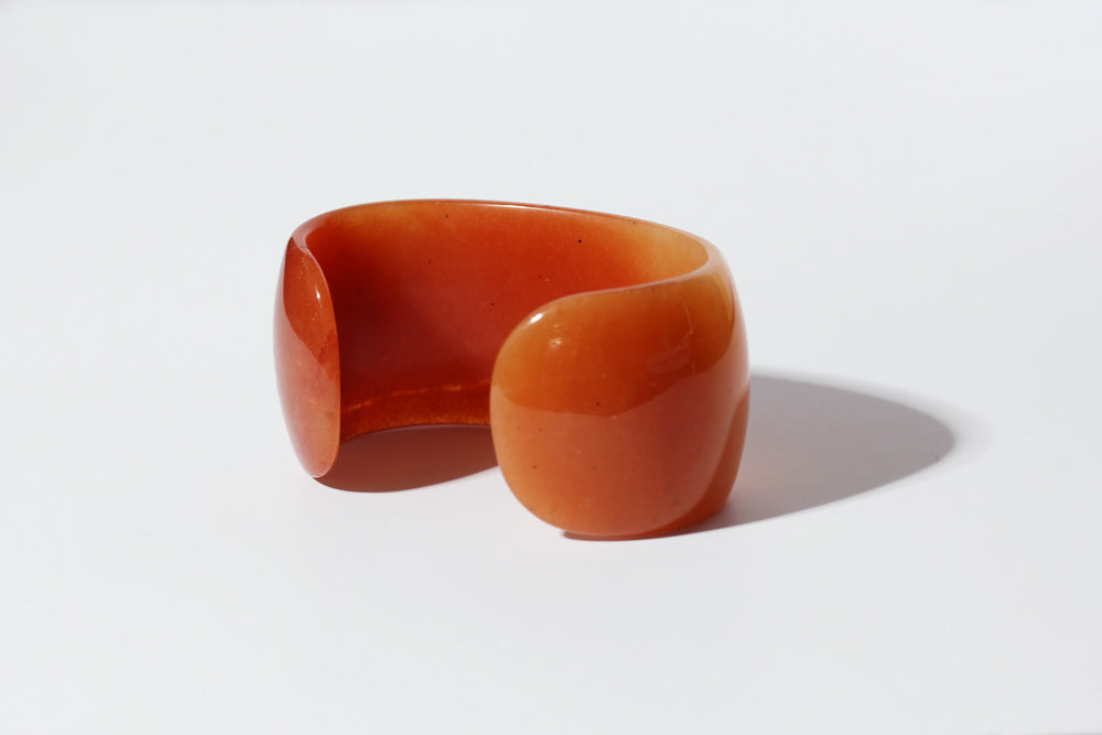 SASAI レッドアベンチュリン STONE Cuff バングル