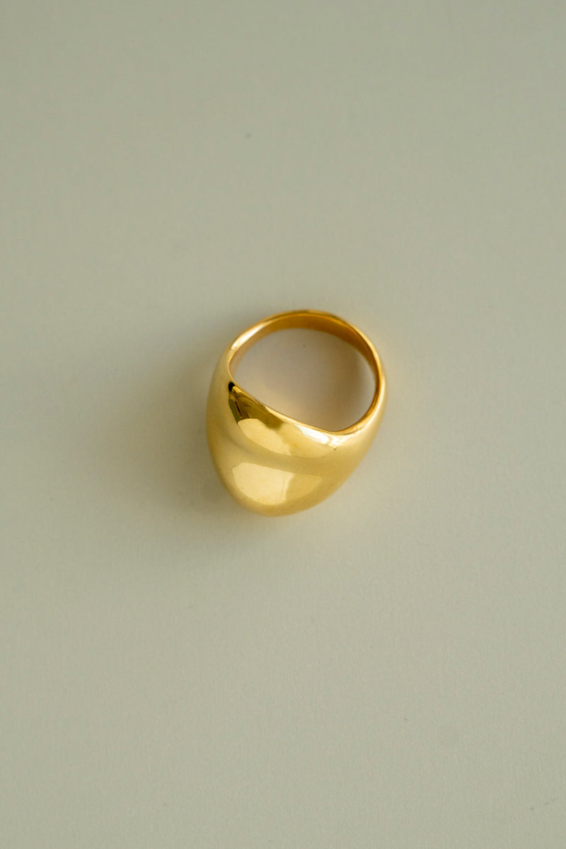 SASAI Bulge wide Ring/brass