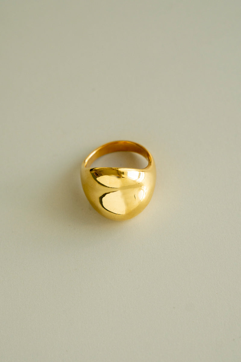 SASAI Bulge wide Ring/brass