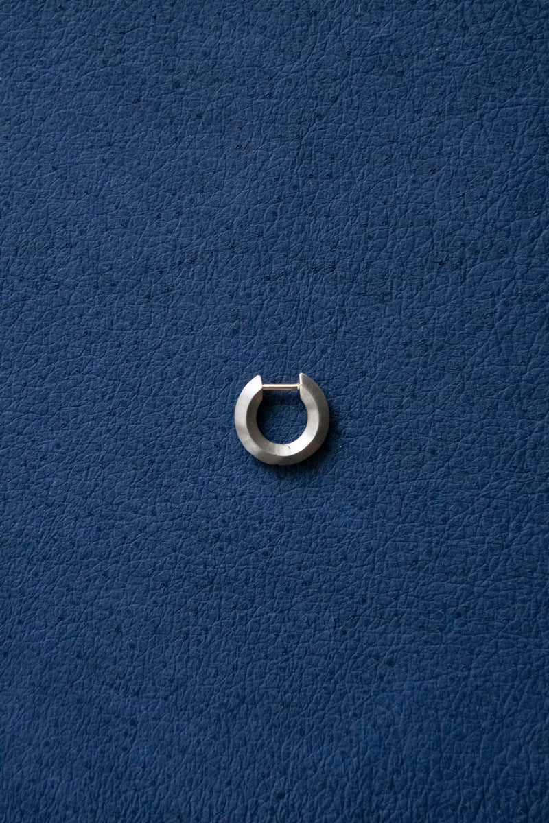 Seta Shape Round Pierced earring M ゴールドフープピアス/K18