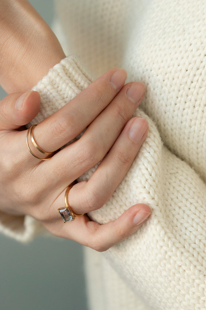 bohem One of a kind Fluorite ring フローライトリングS/K10