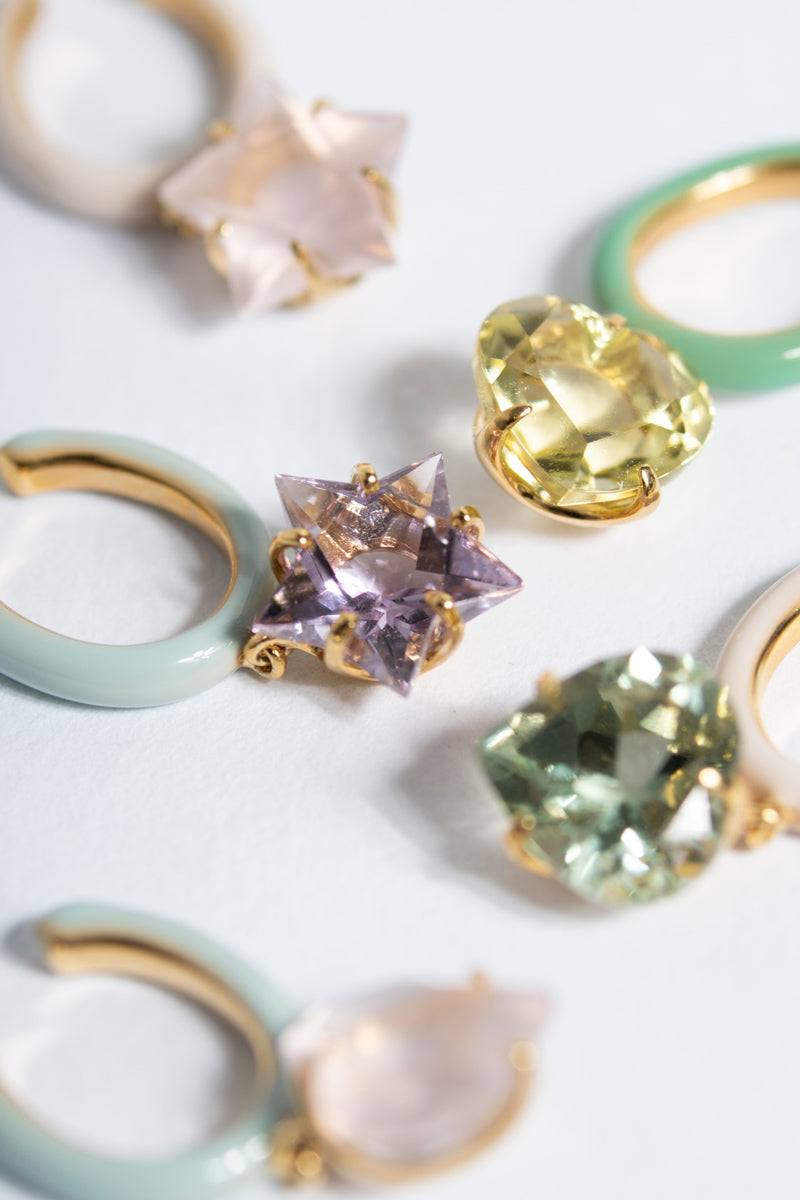bohem Candy Ear cuff collection キャンディイヤカフ STAR LB/PU