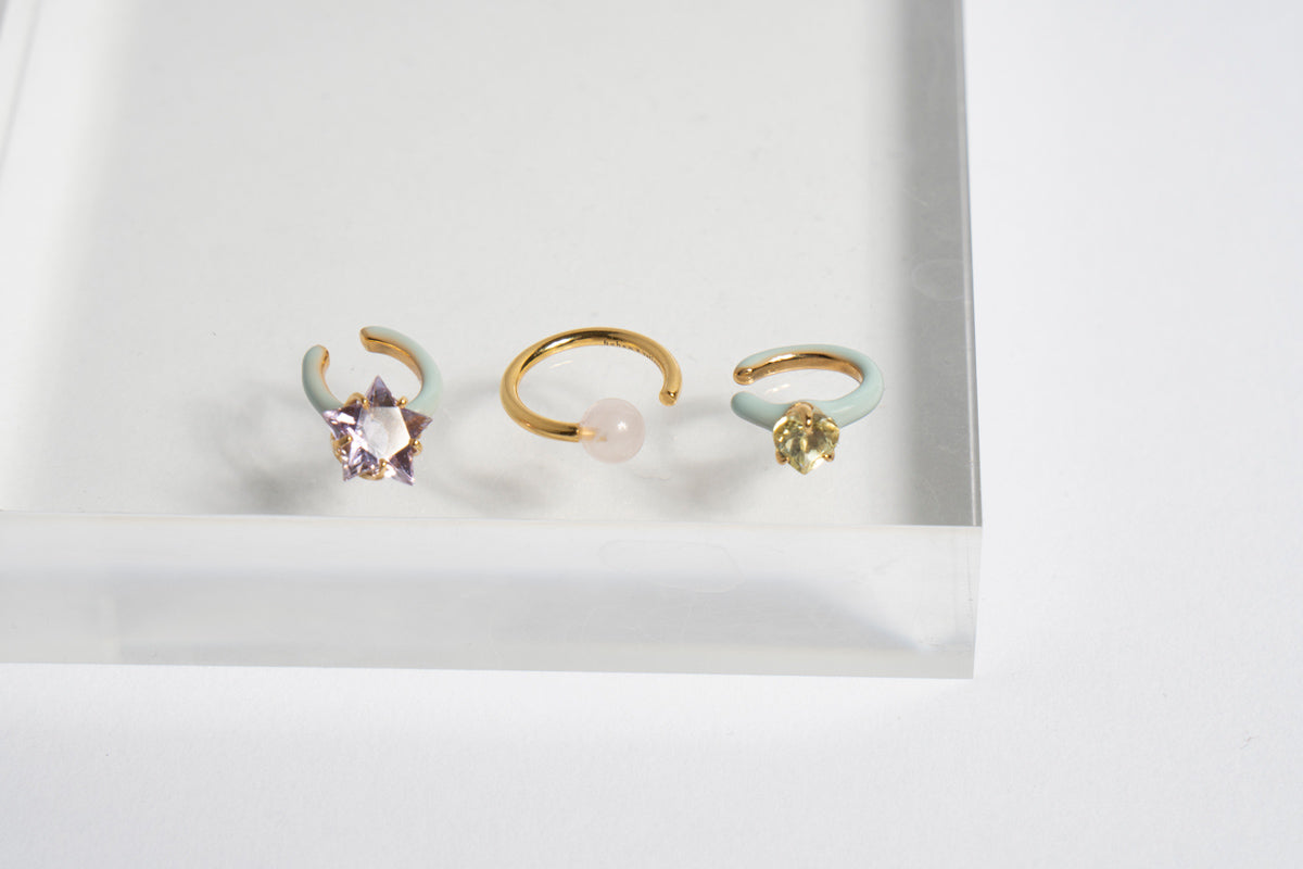 bohem Candy Ear cuff collection キャンディイヤカフ STAR LB/PU