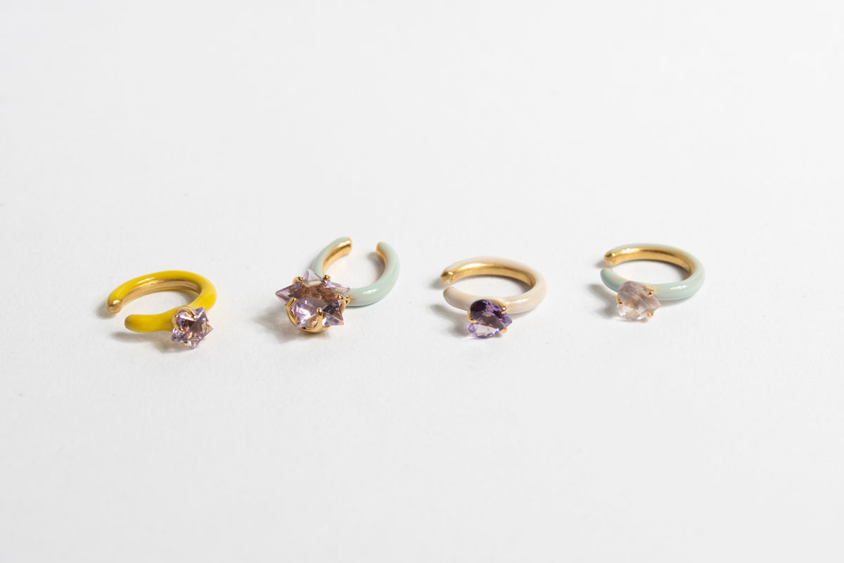 bohem Candy Ear cuff collection キャンディイヤカフ アメジスト STAR mini